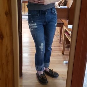 Hollister perfectly distressed jeans